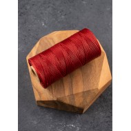Kord 0,8mm Mumlu Saraç İpliği 100 Metre - Kırmızı